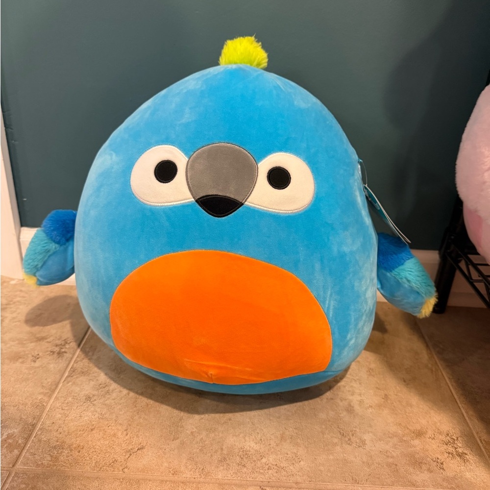 Squishmallow 14” Tenise The Parrot BNWT